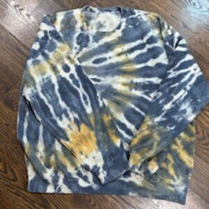 Oversized sweatshirt tie-dye - gorgeous palette sz M/L